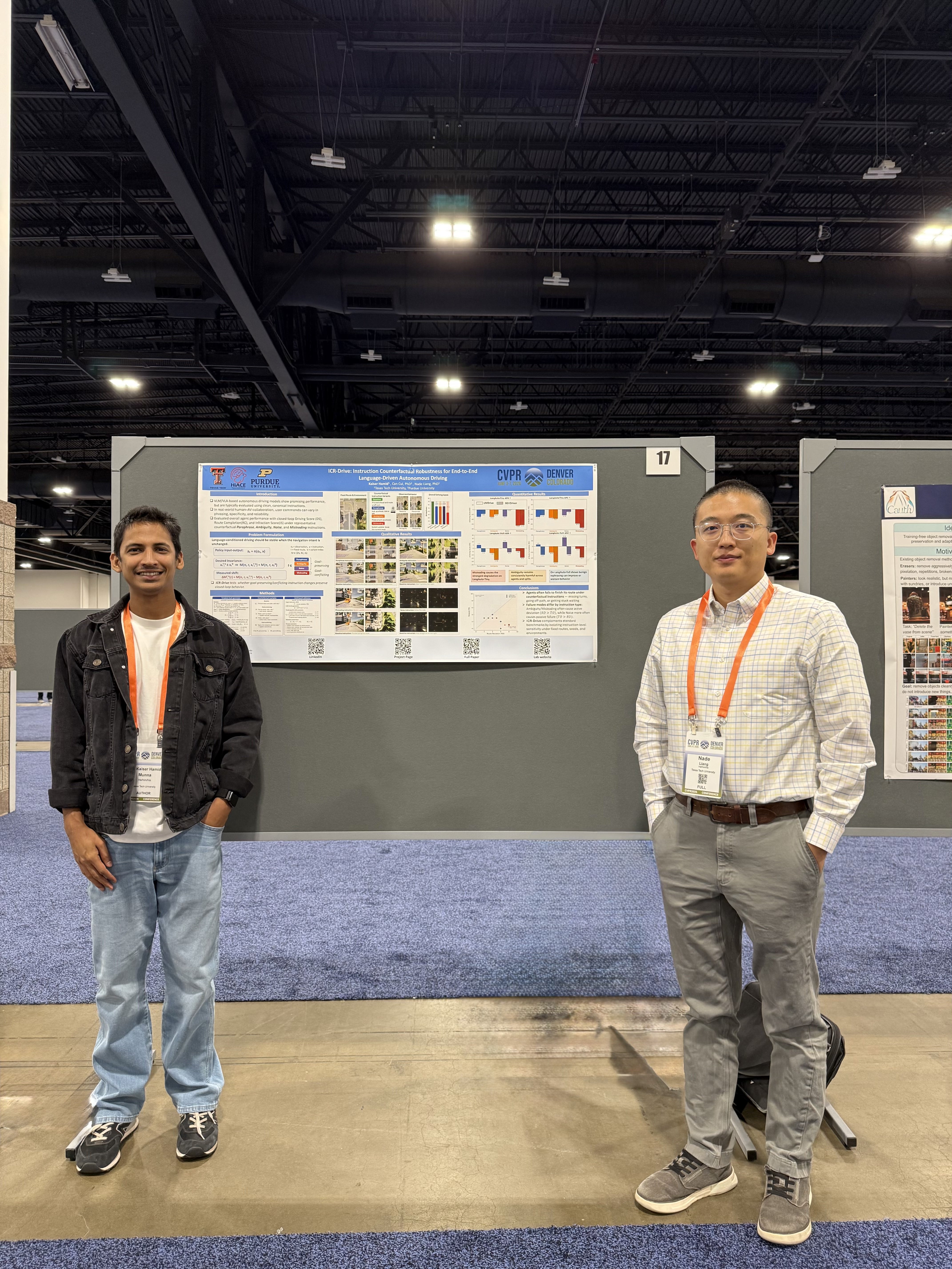 ICR-Drive poster presentation at CVPR 2026